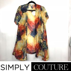 Simply Couture, Beautiful Floral Kimono